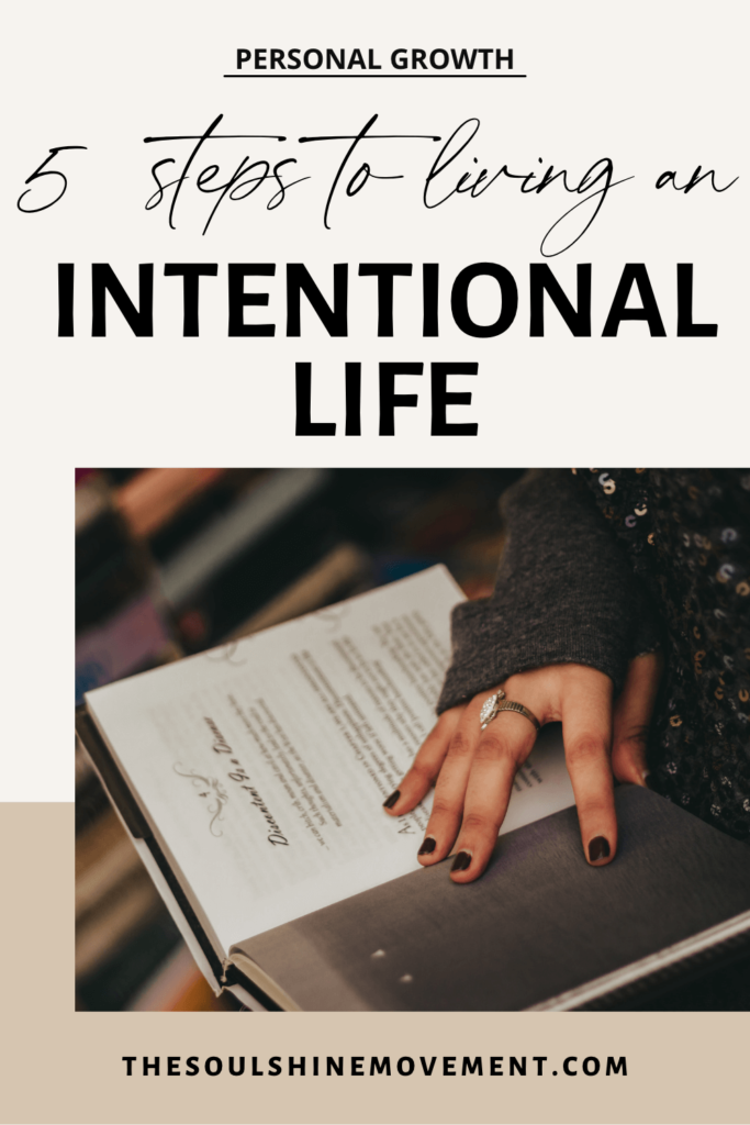 beginner's guide to intentional living