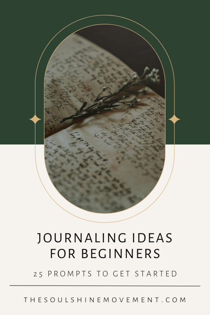 journaling ideas for beginners